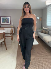 Cargar imagen en el visor de la galería, Strapless Jumpsuit With Belt Detail

