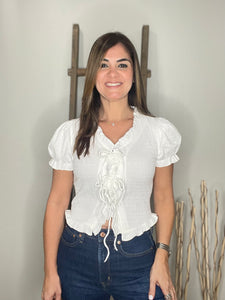 Lovely Ballet Core Blouse