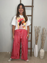 Cargar imagen en el visor de la galería, Striped Wide-leg Casual Pants
