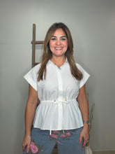 Cargar imagen en el visor de la galería, Solid cap sleeve top
