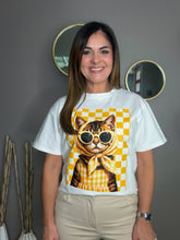 Cargar imagen en el visor de la galería, Cat Print Oversize T Shirts
