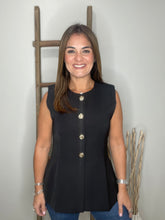 Cargar imagen en el visor de la galería, Solid structured vest top

