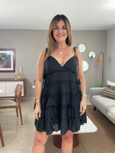 Cargar imagen en el visor de la galería, Tie Adjustable Mini Dress
