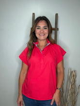 Cargar imagen en el visor de la galería, Solid cap sleeve top
