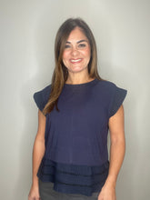 Cargar imagen en el visor de la galería, Top-stich Lace Trim Top
