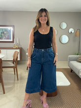 Cargar imagen en el visor de la galería, Wide Crop Denim Pants
