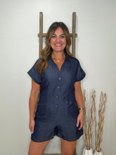 Cargar imagen en el visor de la galería, Relaxed Button Front Romper
