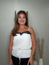 Cargar imagen en el visor de la galería, Lace Trim Drawstring Cami
