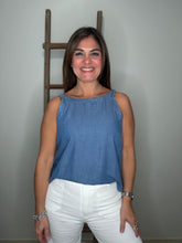 Cargar imagen en el visor de la galería, Mineral Wash Denim Tank
