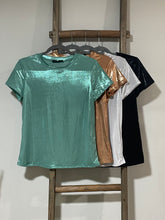 Cargar imagen en el visor de la galería, Metallic Stretch Top
