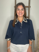 Cargar imagen en el visor de la galería, Solid 3/4 sleeve top
