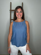 Cargar imagen en el visor de la galería, Mineral Wash Denim Tank
