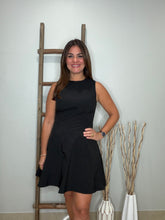 Cargar imagen en el visor de la galería, High Neck Skater Flare Dress
