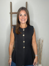Cargar imagen en el visor de la galería, Solid structured vest top
