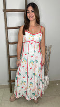 Cargar imagen en el visor de la galería, Maxi Strap Dress With Vintage Print
