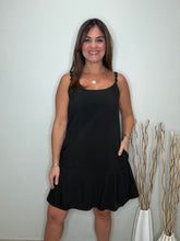 Cargar imagen en el visor de la galería, Button Detail Ruffle Mini Dress
