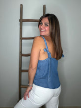 Cargar imagen en el visor de la galería, Mineral Wash Denim Tank
