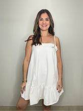 Cargar imagen en el visor de la galería, Drop Waist Denim Mini Dress
