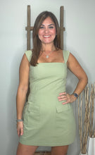 Cargar imagen en el visor de la galería, Square Neck Mini Dress
