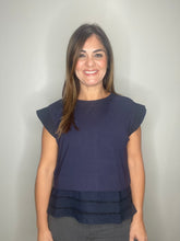 Cargar imagen en el visor de la galería, Top-stich Lace Trim Top
