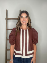 Cargar imagen en el visor de la galería, Solid elbow-length draped sleeve top
