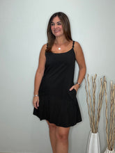 Cargar imagen en el visor de la galería, Button Detail Ruffle Mini Dress
