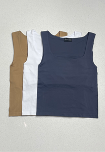 SQUARE NECK TANK