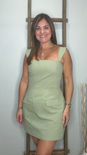 Cargar imagen en el visor de la galería, Square Neck Mini Dress
