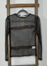 Cargar imagen en el visor de la galería, Long Sleeve Sheer MeshTop
