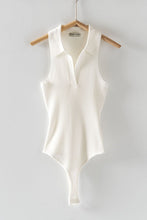 Cargar imagen en el visor de la galería, COLLARED CHIC KNIT BODYSUIT TOPS
